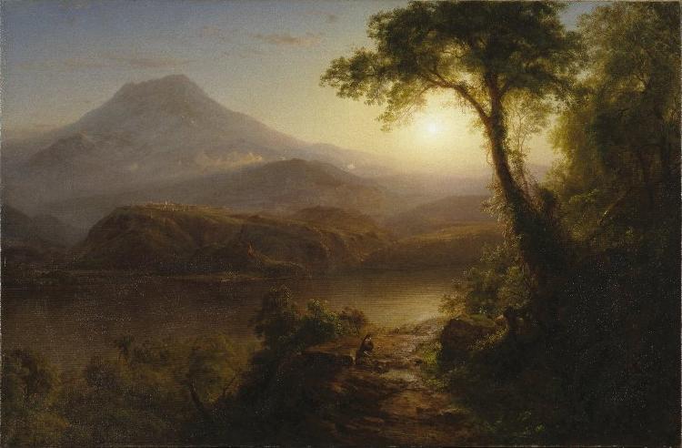 Frederick Edwin Church Tropical Scenery